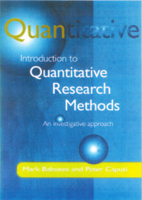 Quantitative Research Methods